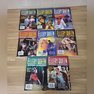Ellery Queen Mystery Magazines 2010 Lot of 8